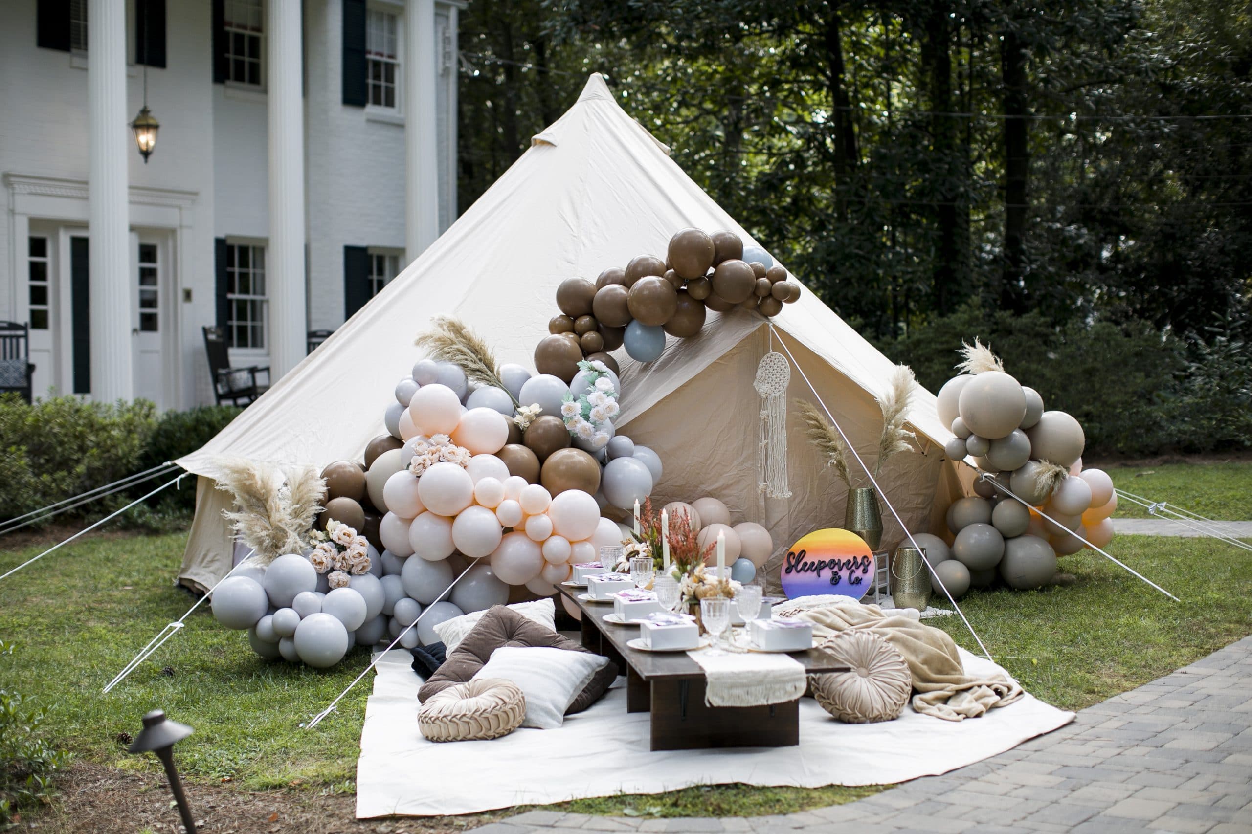 Bell Tent Outside