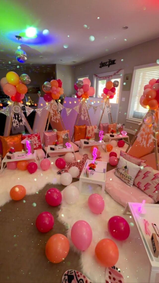 You know what we do?
🪩
We turn timeless traditions into magical experiences.
💖
We will show you off as the hero you are.
🪩
We remove the stress from your celebrations!
🧡
We will help you create Unforgettable memories!
🪩
#sleepoverthemes #sleepoversandco #preppydiscotheme #modernemoji #preppyparty #uniquebirthdayideas #atlantapartyrental